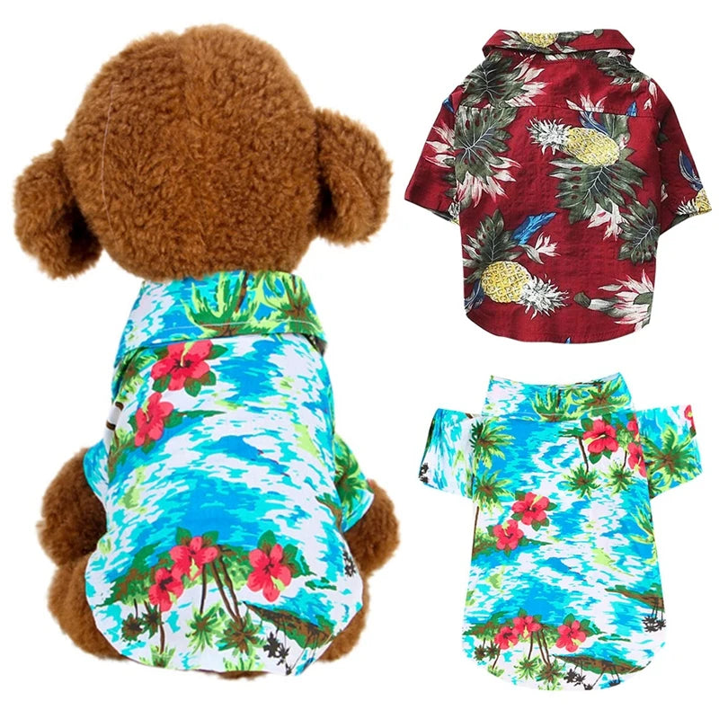 Hawaiian Pup Shirt