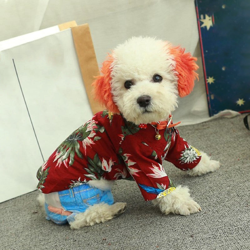 Hawaiian Pup Shirt