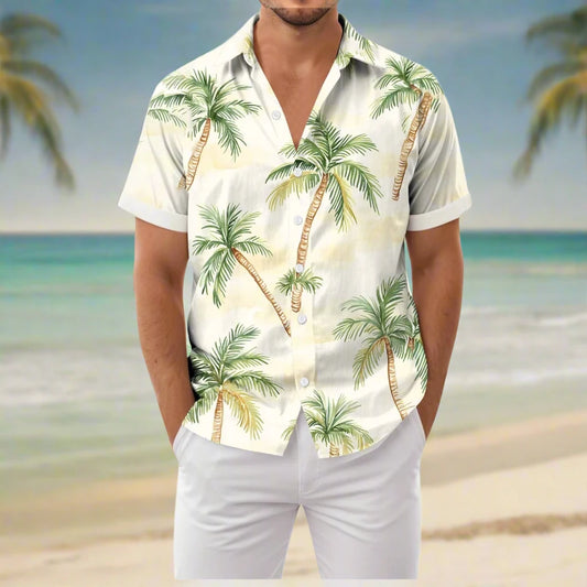 Tropical Palms Hawaiian Shirt Collection