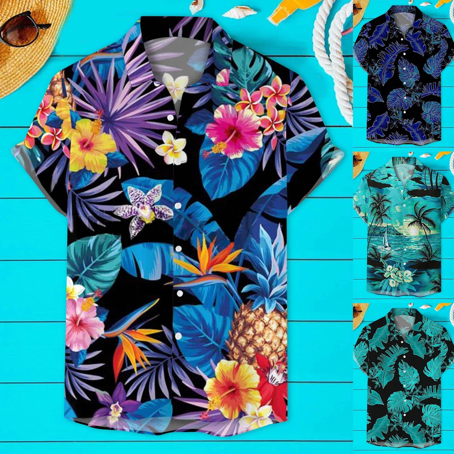 Retro Hawaiian Shirt Collection